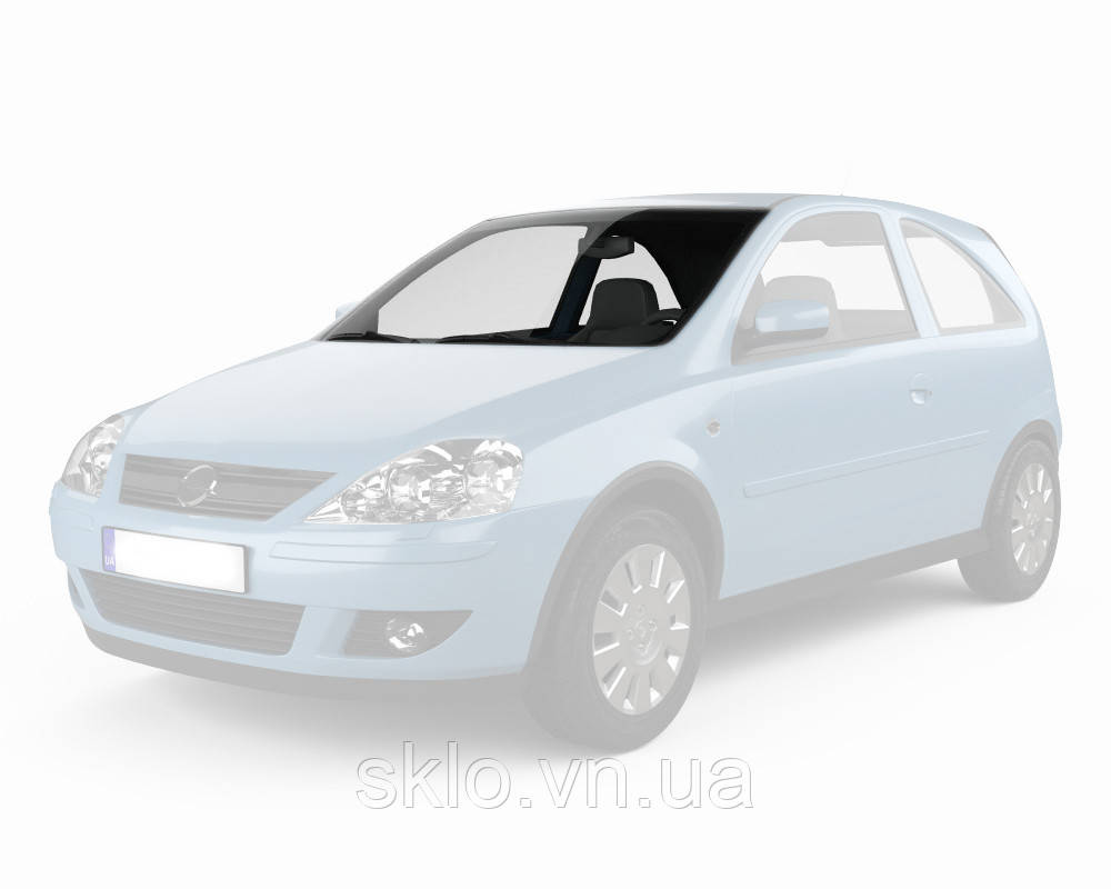 Лобове скло Opel Corsa C (2000-2006) /Опель Корса З