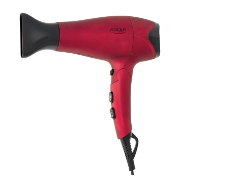 Фен зі складаною ручкою Adler AD 2258 червоний