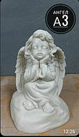 Скульптура ангела з литтявого мармуру No3