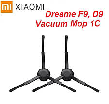 Бічна щітка для робота-пилососа Xiaomi Mop 1С Mop 2Pro+ Ultra, Dreame D9Pro L10Pro L10s Pro D10 Pro Plus Z10Pro, чорна, 2 штуки, фото 5