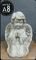 Скульптура ангела з литтявого мармуру No8