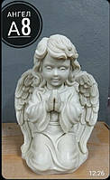 Скульптура ангела з литтявого мармуру No8
