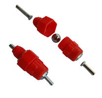 Ніпельна поїлка 360° для птиці (курей, бройлерів, перепелів) -  розбірна КНР