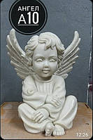Скульптура ангела з литтявого мармуру No10