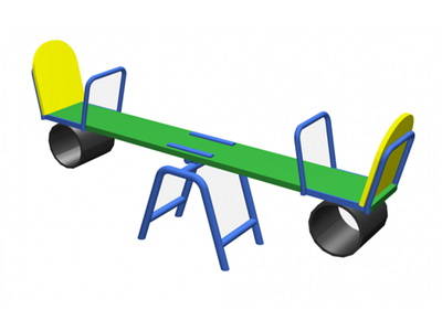 Дитяча гойдалка-балансир на вулицю