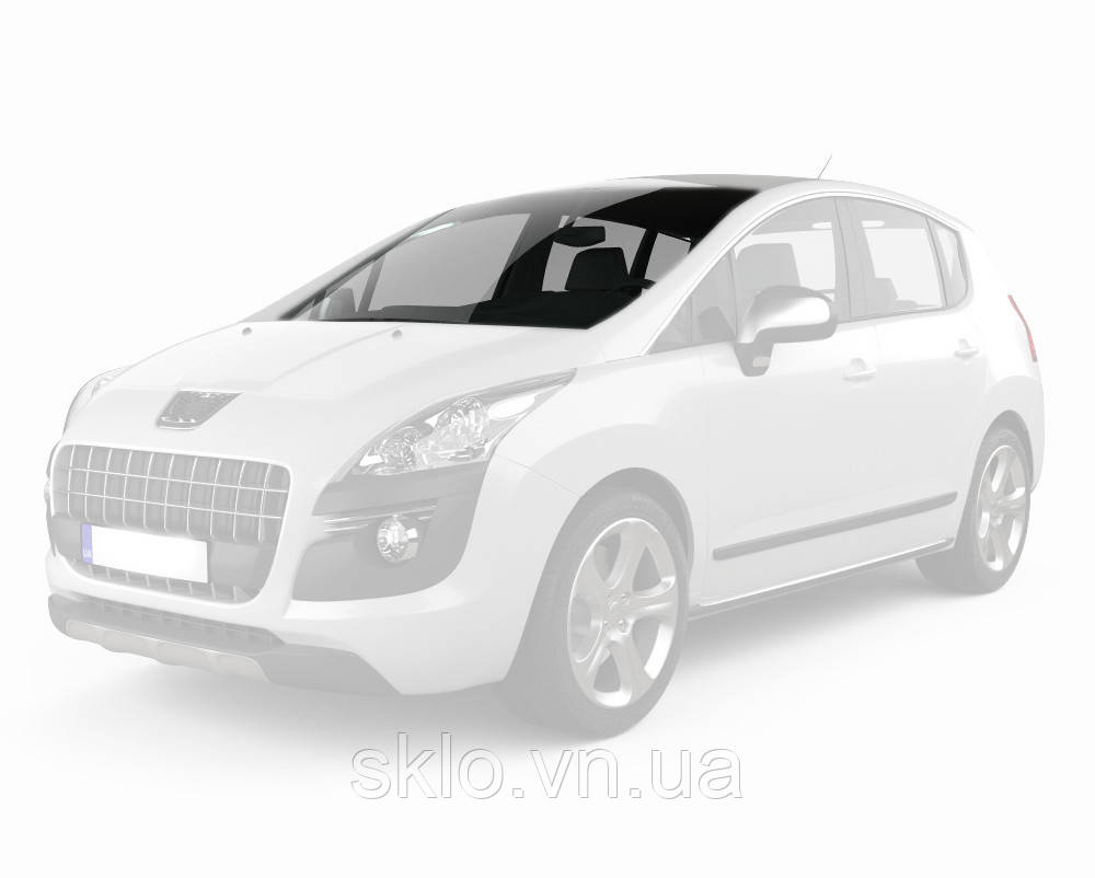 Лобове скло Peugeot 3008/5008 (2009-2016) /Пежо 3008/5008 з датчиком дощу