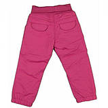 Дитячі штани джинси 62/68 зріст Impidimpi рожеві, фото 2
