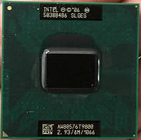 T9800 Процесор для ноутбука T9800 SLGES 2.93/1066MHz/6MB 35W PM45 GM45 Socket P