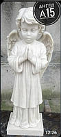 Скульптура ангела з литтявого мармуру No15
