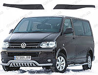 Реснички на фары Volkswagen T5 2003-2010\Накладки на фары Фольксваген Т5