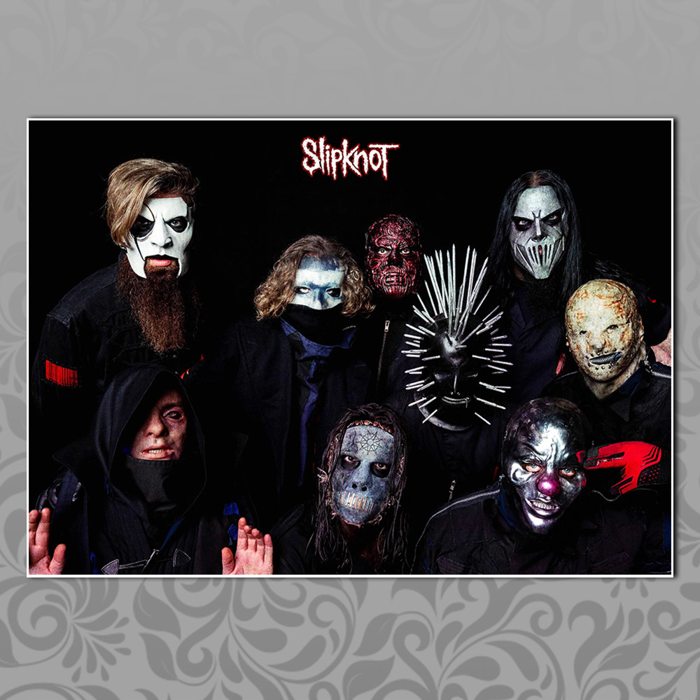Плакат Рок Slipknot 009 — Купить Недорого на Bigl.ua (1507036944)