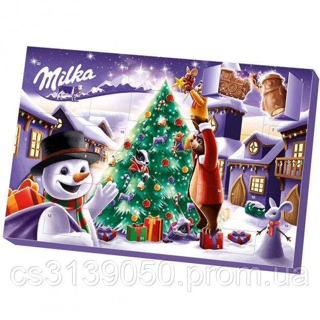 Шоколад Milka Адвент Календарь 200 г - фото 1 - id-p1507045267