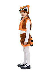 Карнавальний костюм ЄНОТА для дітей 3-6 років, 104-116см, дитячий новорічний костюм Єнота маскарадний