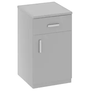 Тумба лабораторна стаціонарна ТС-0.061.01 ящик+ніша