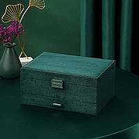 Скринька для прикрас, скриня для біжутерії, органайзер для прикрас 24 х 17 х 11 см