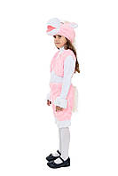Карнавальный костюм ЛОШАДКА на девочек 3-7 лет, 104-122см, детский новогодний костюм Лошадь РОЗОВАЯ