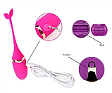 Міні вібратор віброяйце з пультом, вагінальна кулька з вібрацією, інтимні іграшки для жінок, фото 8