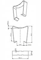 Крепление 432202101981 Скоба E5.3/2 CLM-E5. 3/2, производитель: Ferroxcube