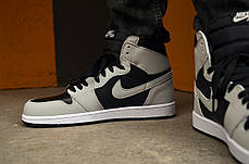 Чоловічі кросівки Nike Air Jordan 1 Grey Найк Аir Джордан 1 Грей 41, фото 3