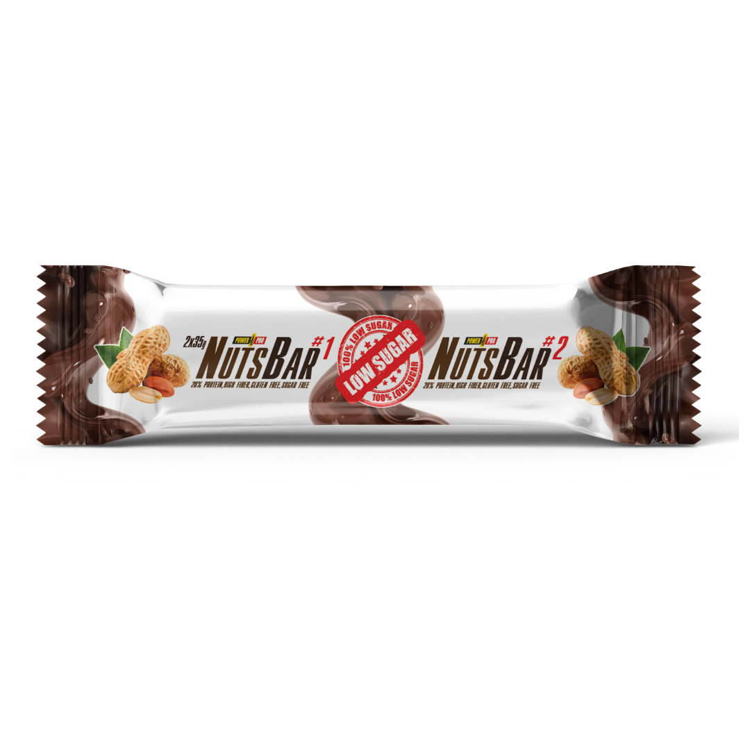 Протеїновий батончик Power Pro - Nuts Bar без цукру 70 г