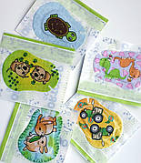 Італійський гіпоалергенний дитячий пластир для ока - оклюдер Ortopad, Junior, по 10шт