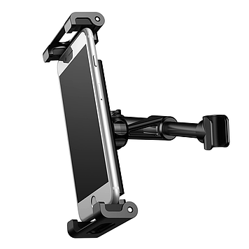 Тримач для телефону автомобільний підголівник від 4,7 до 12,9 дюймів Baseus