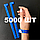 Вініловий браслет на руку для контролю пластиковий контрольний браслет 16 мм Світло-фіолетовий - 5000 шт, фото 4