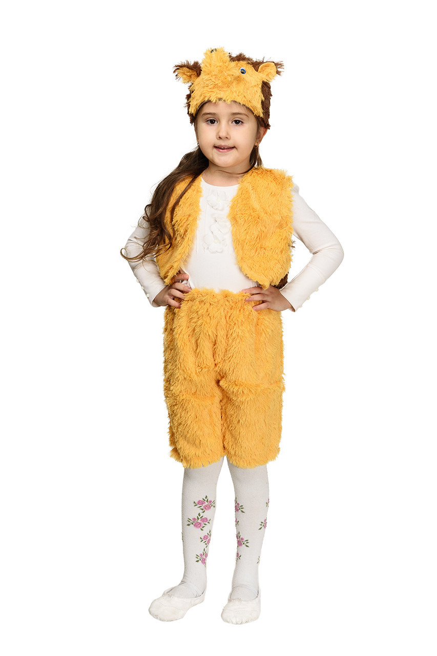Карнавальный костюм ЁЖИК для мальчика 4-7 лет, 110-128 см, детский новогодний костюм Ежа, Ёжика маскарад