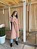 Довге брендове зимове вільний жіноче пальто оверсайз, фото 9
