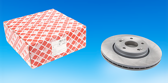 Передні гальмівні диски на Renault Laguna 2 — FEBI BILSTEIN 23332