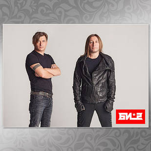 Плакат А3 Рок Бі-2 10