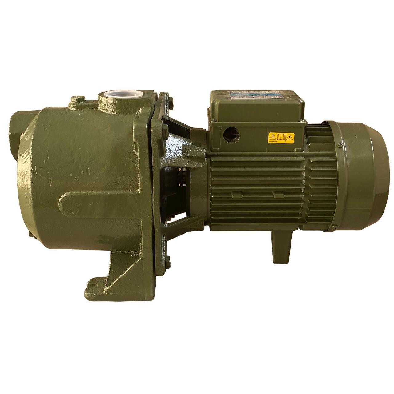 Насос поверхневий відцентровий SAER CB 60 PL (2,2 кВт, 14 мᶟ/год, напір 60 м) для води, поливу, свердловини