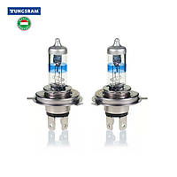 Автолампа  Tungsram H4 12V 60/55W TU Megalight Ultra +130 50440XNU (2 шт.)