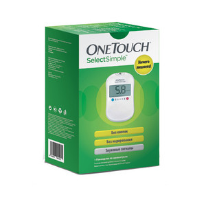 Глюкометр One Touch Select Simple (Ван Тач Селект Симпл) - фото 1 - id-p1507134365