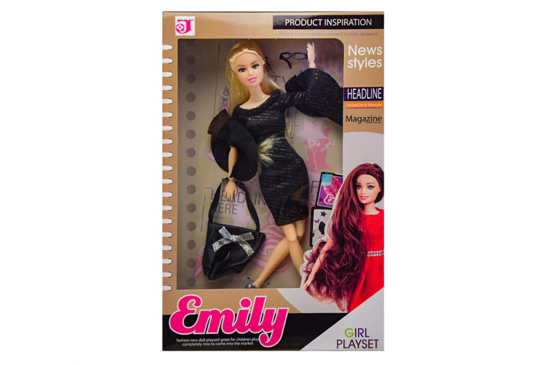 Лялька Емілі Emily в красивому платті 29 див.