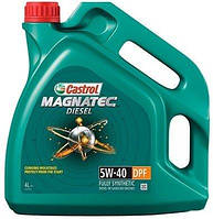 Моторное масло Castrol Magnatec Diesel 5W-40 DPF 4 л.