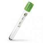 VACUTEST PLAST з гепарином літія 48 I.U. діаметр13х75 мм. об&apos;єм 2мл стерильна, зелена, 100шт.
