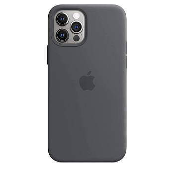Чохол Silicone FULL case для IPhone 13 Pro max Dark grey (29) темно-сірий