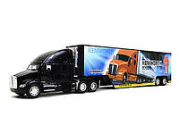Модель вантажівки KENWORTH T700 з контейнером KT1302W Kinsmart металеві інерційні машинки іграшки для дітей