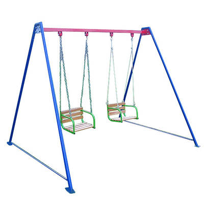 Дитячі металеві гойдалки для вулиці