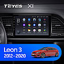 Штатна магнітола Teyes X1  Seat Leon 3 (2012-2020), фото 3