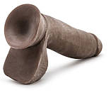 Фалоімітатор Au Naturel 7 Sensa Feel Dildo Chocolate, фото 3
