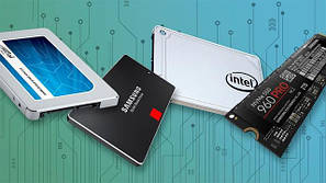 SSD диски (твердотільні накопичувачі ССД) для ноутбуків