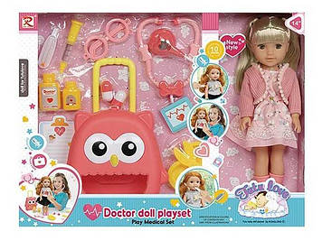 Лялька Deluxe Dolls Playset "Лікар з аксесуарами", 36 см (8395)