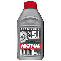 Тормозная жидкость Motul DOT 5.1 100% синтетическая (807010/100950) 0,5л