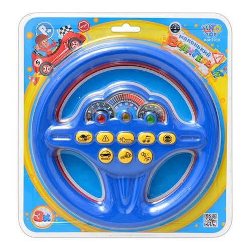 Купить Музыкальный руль "Маленький водитель", Limo Toy, 7039UK, цена ...
