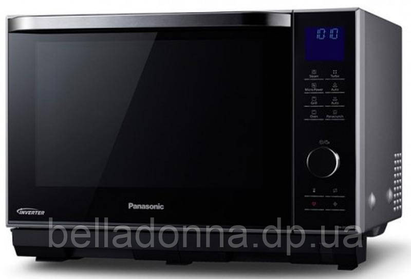 Мікрохвильова піч із грилем і пароваркою 27 л Panasonic NN-DS596M (Б/У)