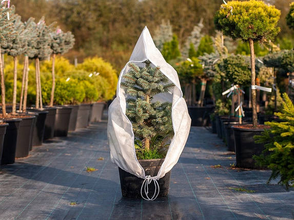 Чохол "Конус" з замком для рослин 120 x 100 x 63 см - Gardenlife, фото 4
