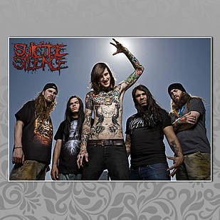 Плакат А3 Рок Suiside Silence