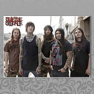 Плакат А3 Рок Suiside Silence 002